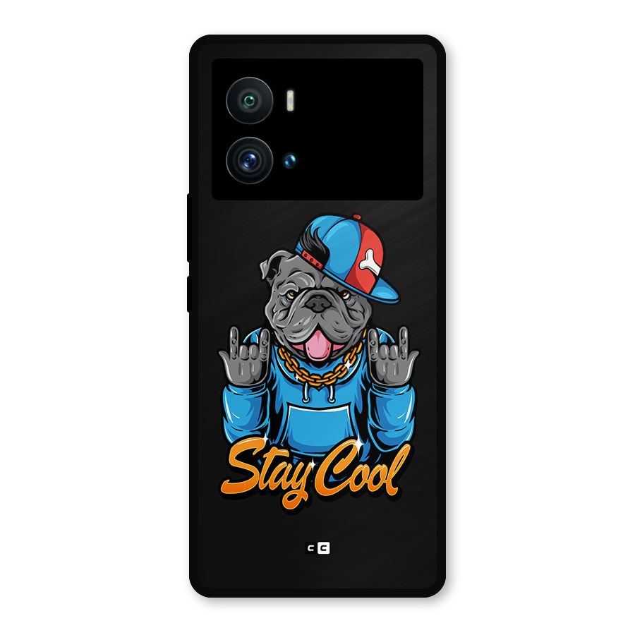 Chill Calm Cool Metal Back Case for iQOO 9 Pro