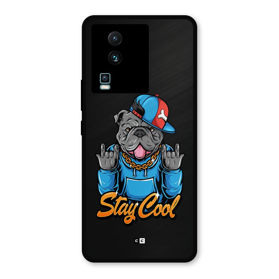 Chill Calm Cool Metal Back Case for iQOO Neo 7