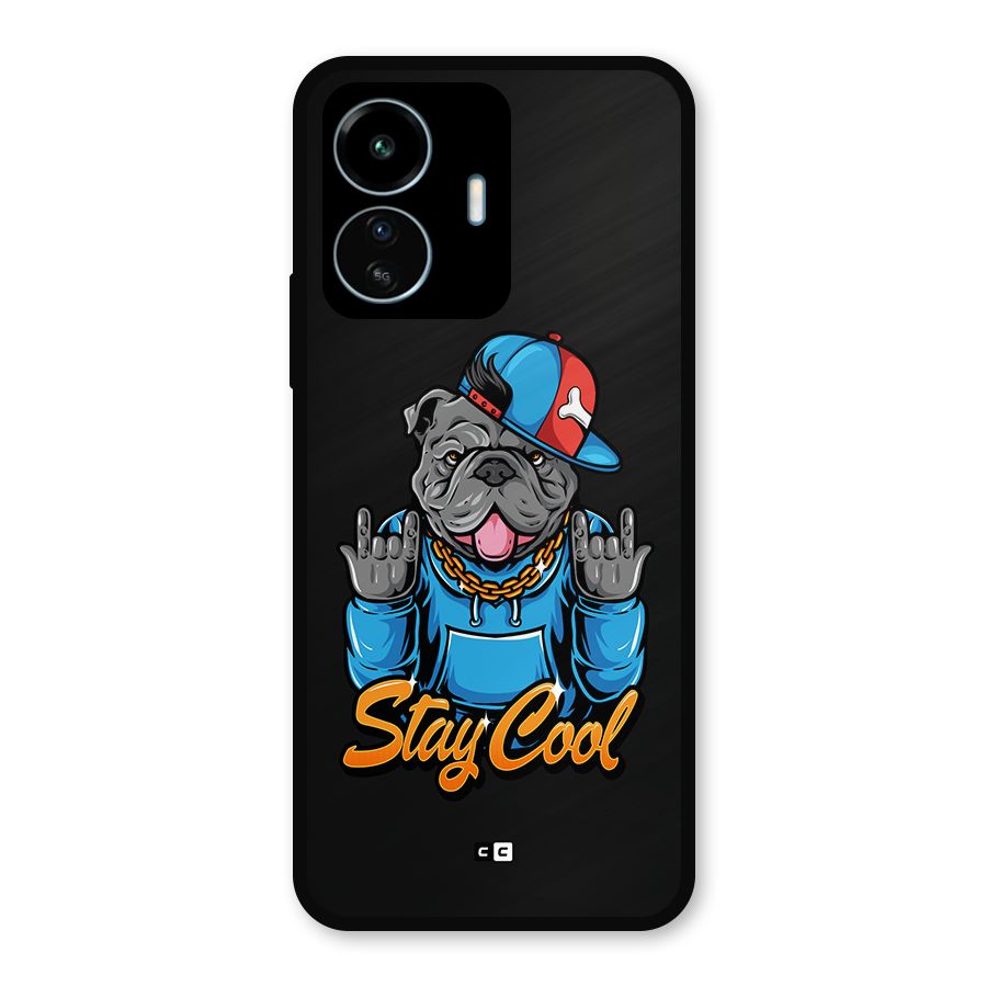 Chill Calm Cool Metal Back Case for vivo iQOO Z6 Lite 5G
