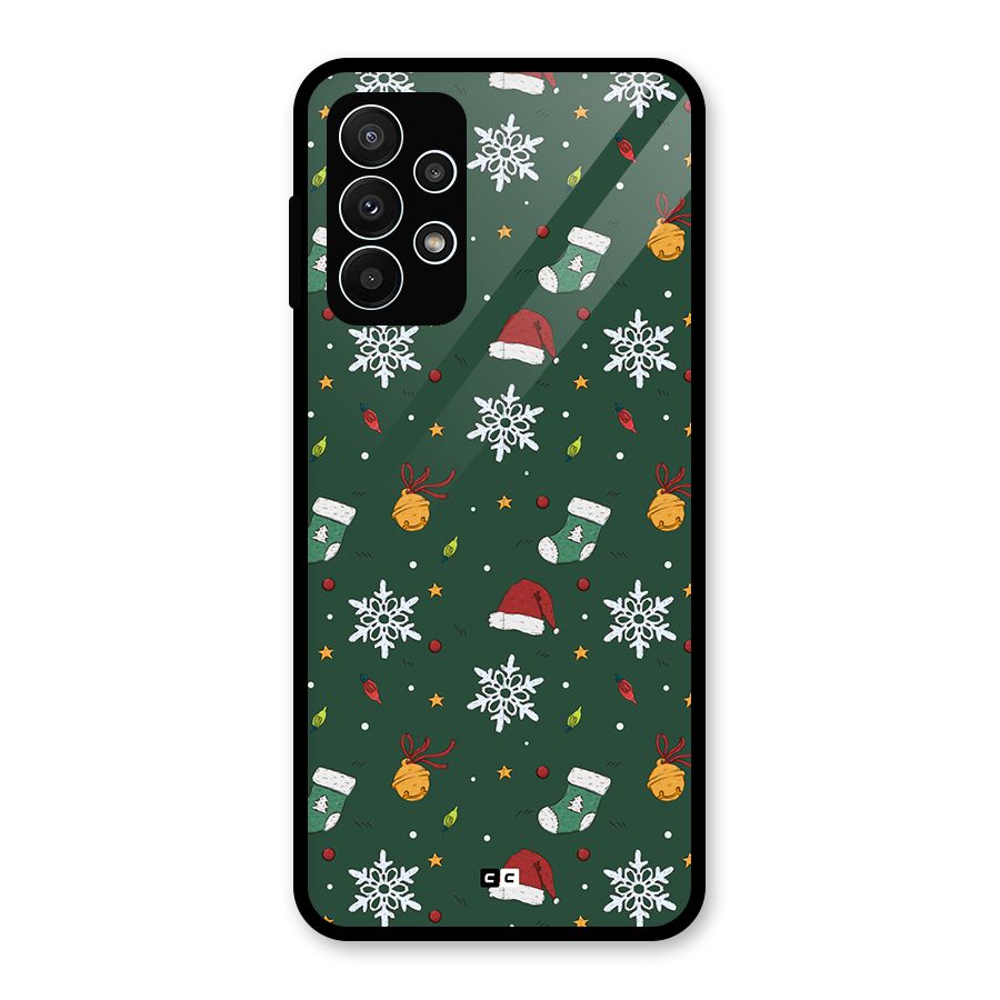 Christmas Call Glass Back Case for Galaxy A23