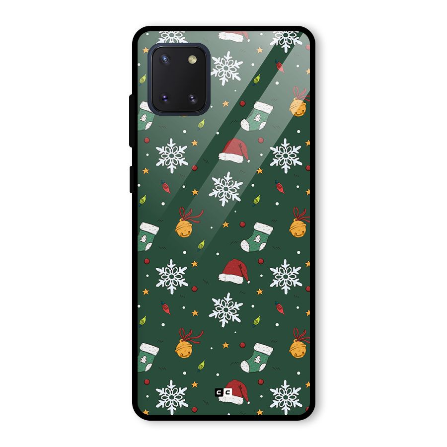 Christmas Call Glass Back Case for Galaxy Note 10 Lite