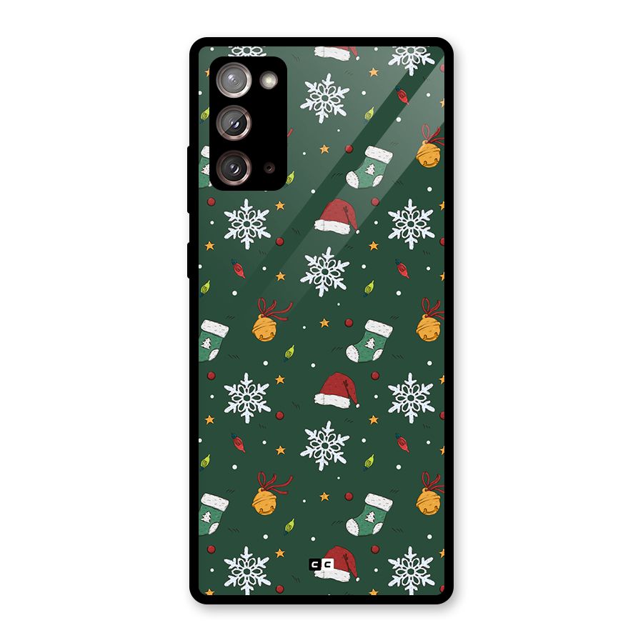 Christmas Call Glass Back Case for Galaxy Note 20