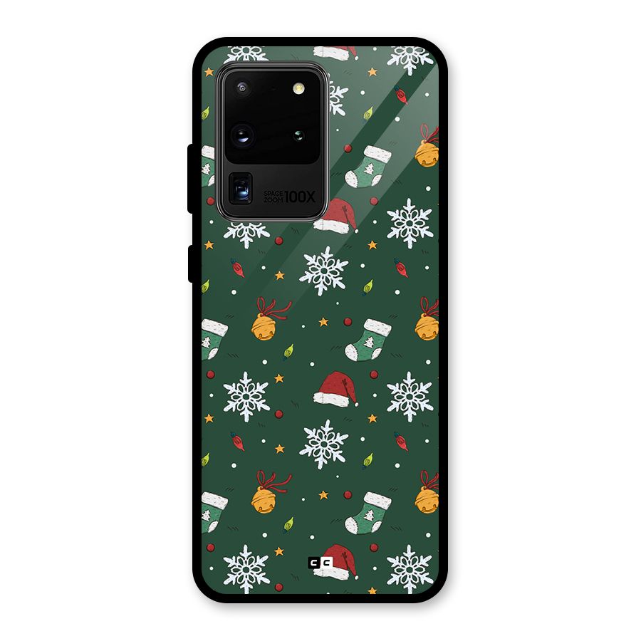 Christmas Call Glass Back Case for Galaxy S20 Ultra