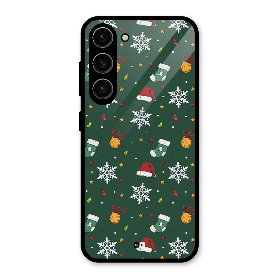 Christmas Call Glass Back Case for Galaxy S23