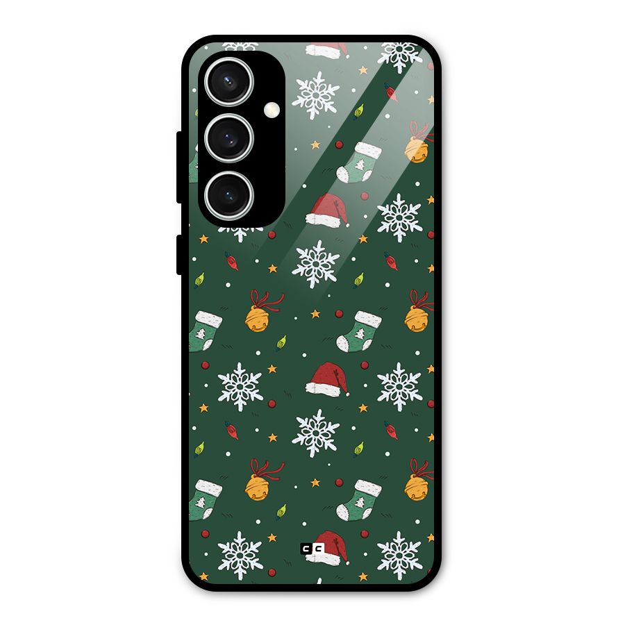 Christmas Call Glass Back Case for Galaxy S23 FE