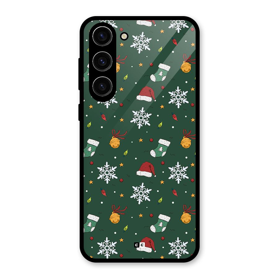 Christmas Call Glass Back Case for Galaxy S23 Plus