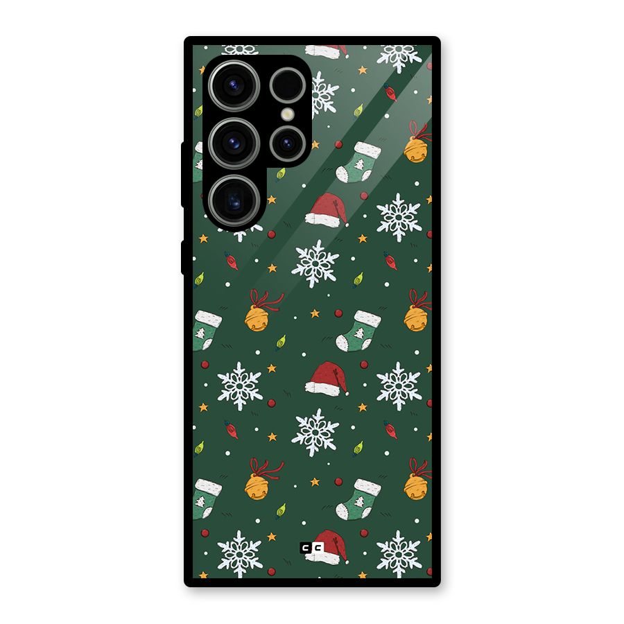 Christmas Call Glass Back Case for Galaxy S23 Ultra