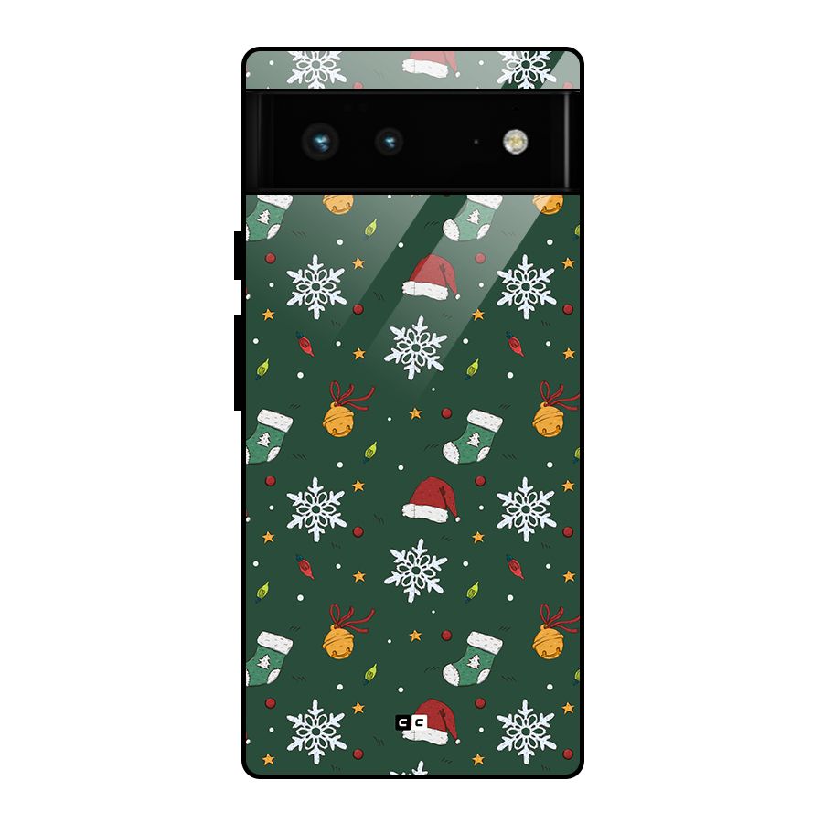 Christmas Call Glass Back Case for Google Pixel 6