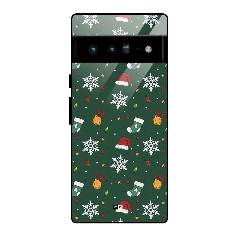 Christmas Call Glass Back Case for Google Pixel 6 Pro