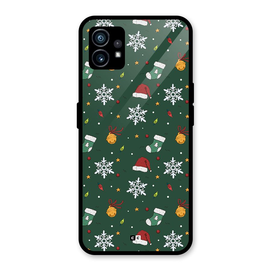 Christmas Call Glass Back Case for Nothing Phone 1