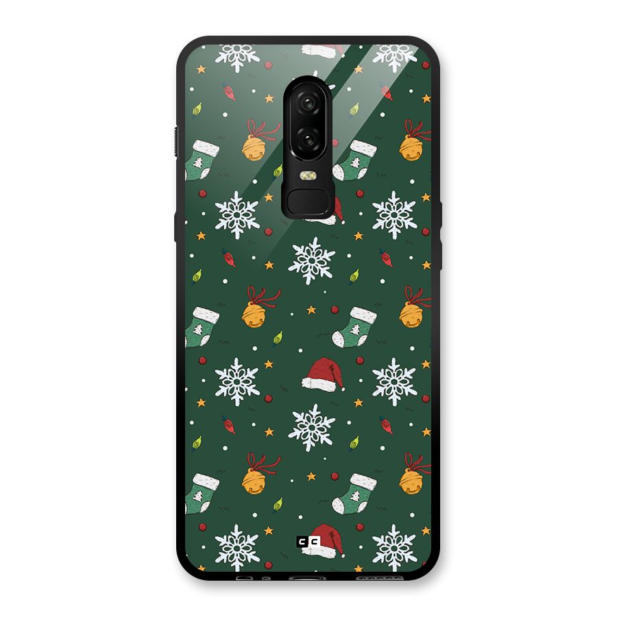 Christmas Call Glass Back Case for OnePlus 6