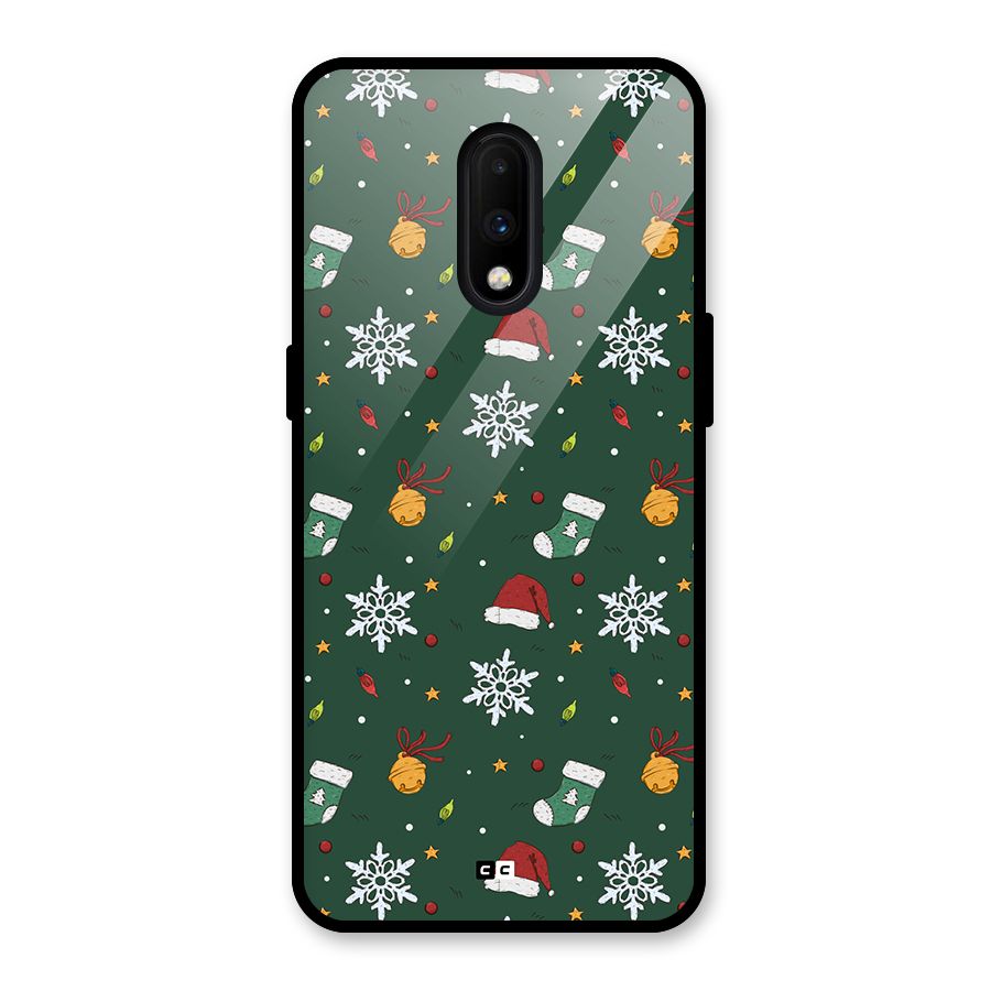 Christmas Call Glass Back Case for OnePlus 7