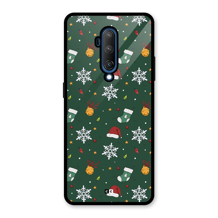 Christmas Call Glass Back Case for OnePlus 7T Pro