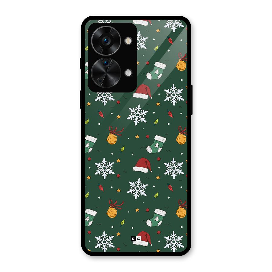 Christmas Call Glass Back Case for OnePlus Nord 2T