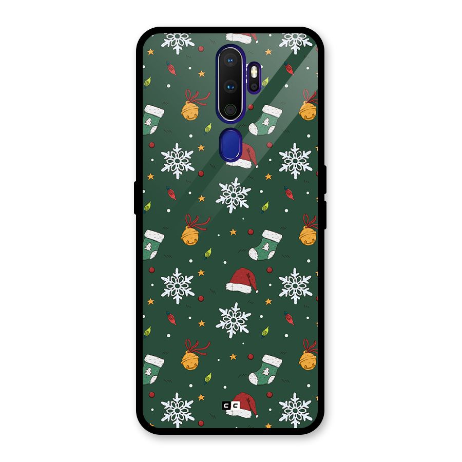 Christmas Call Glass Back Case for Oppo A9 (2020)