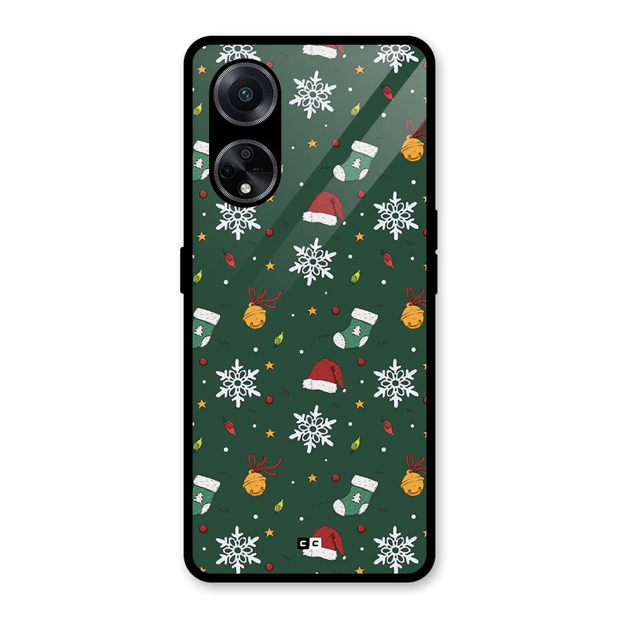 Christmas Call Glass Back Case for Oppo F23