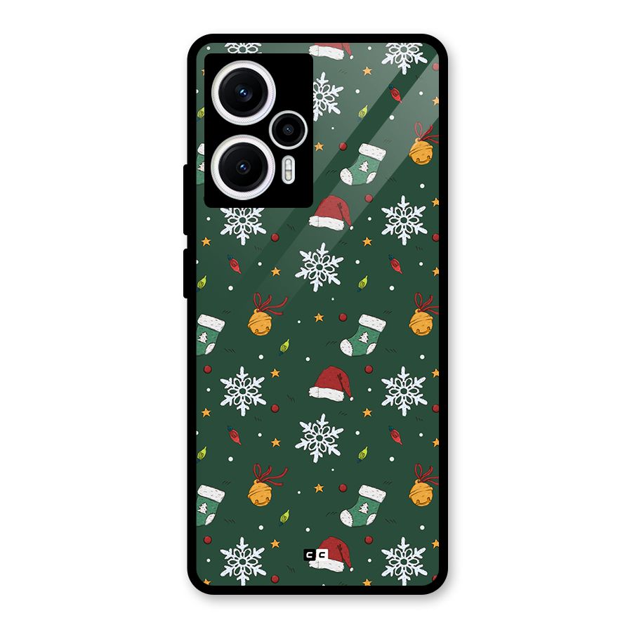 Christmas Call Glass Back Case for Poco F5