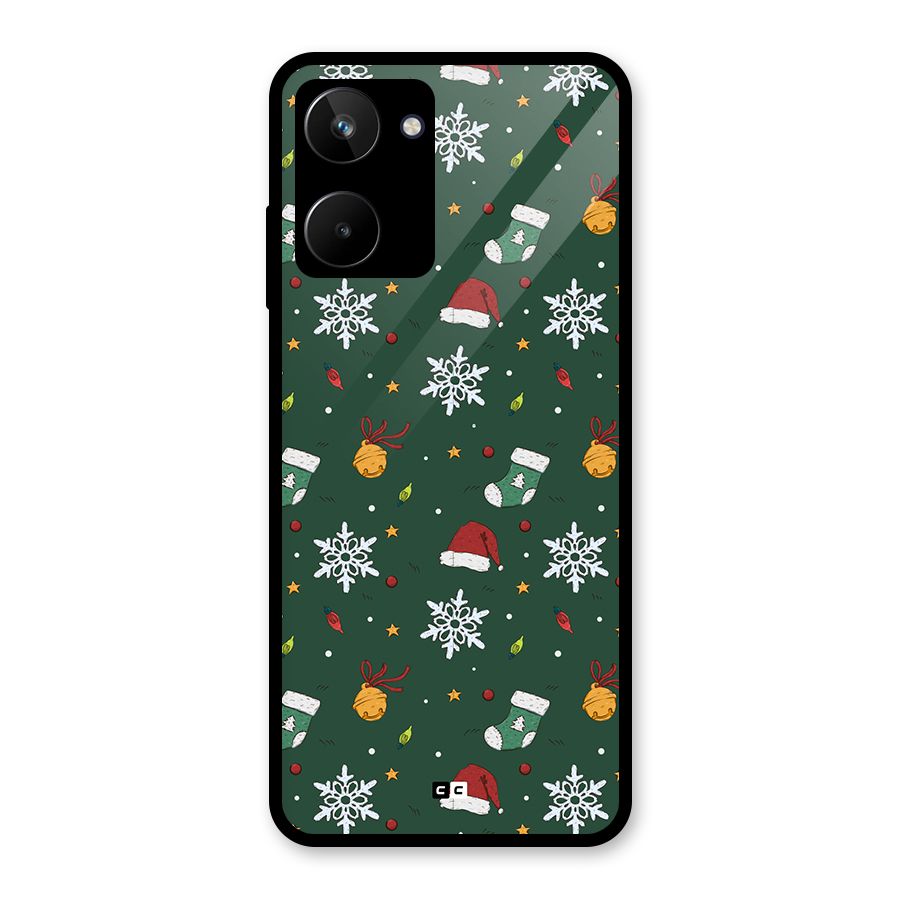 Christmas Call Glass Back Case for Realme 10