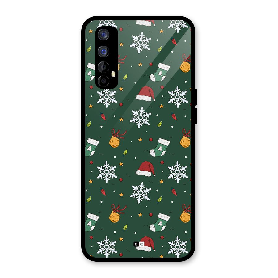 Christmas Call Glass Back Case for Realme 7