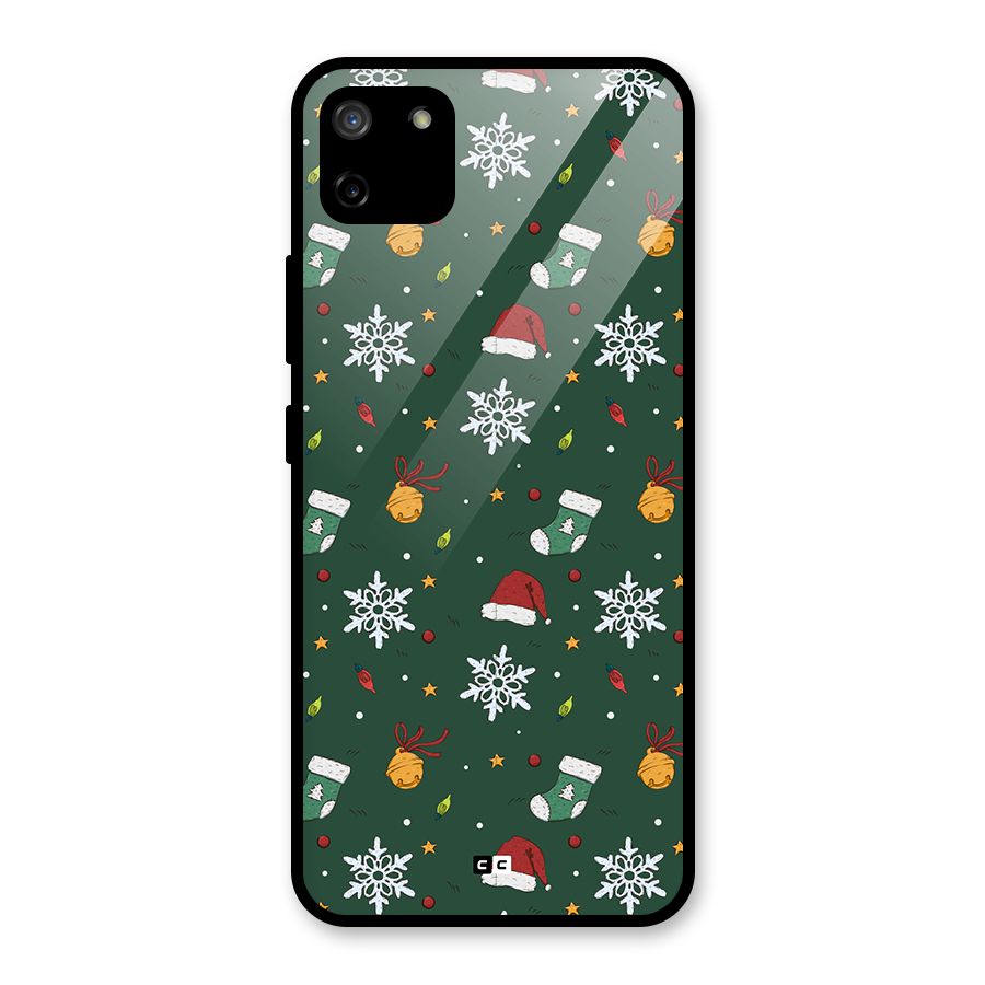 Christmas Call Glass Back Case for Realme C11