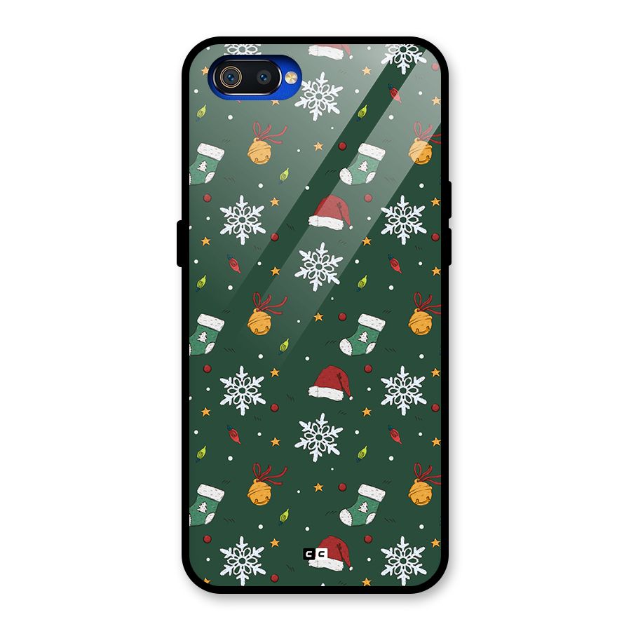 Christmas Call Glass Back Case for Realme C2