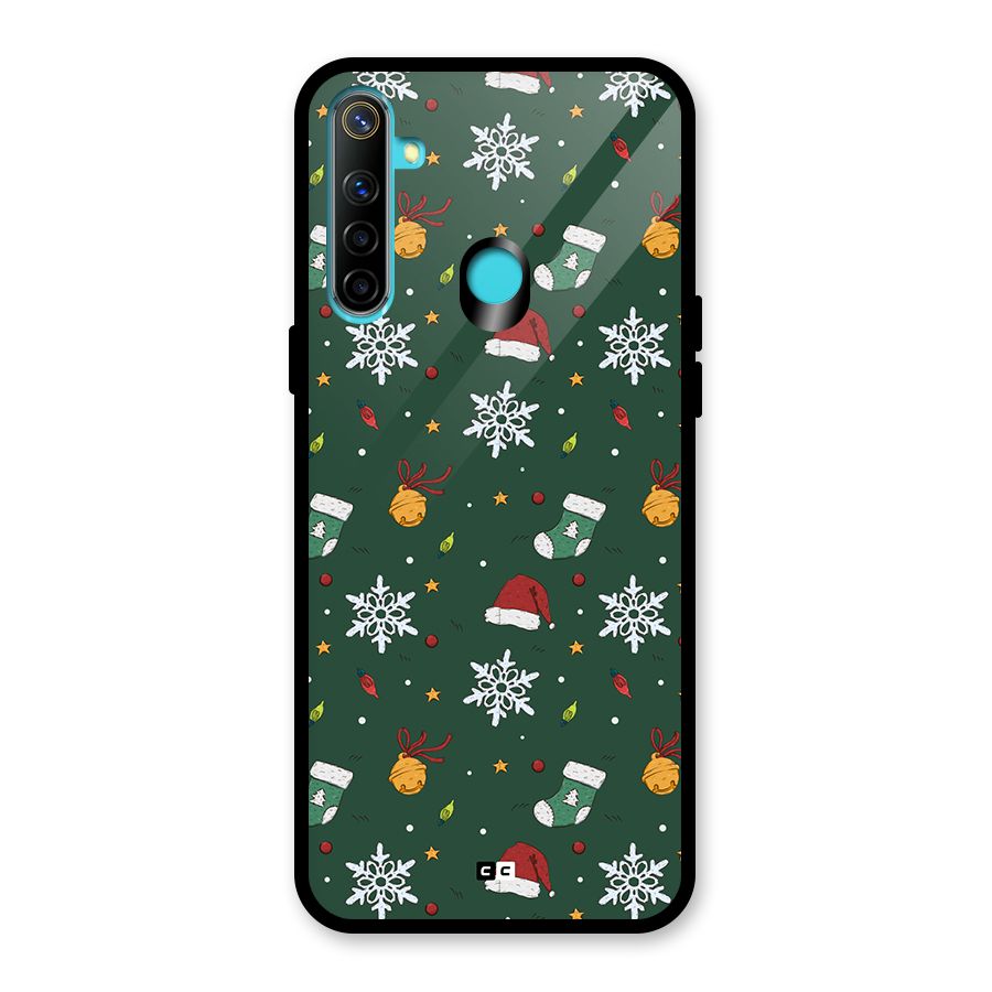 Christmas Call Glass Back Case for Realme Narzo 10