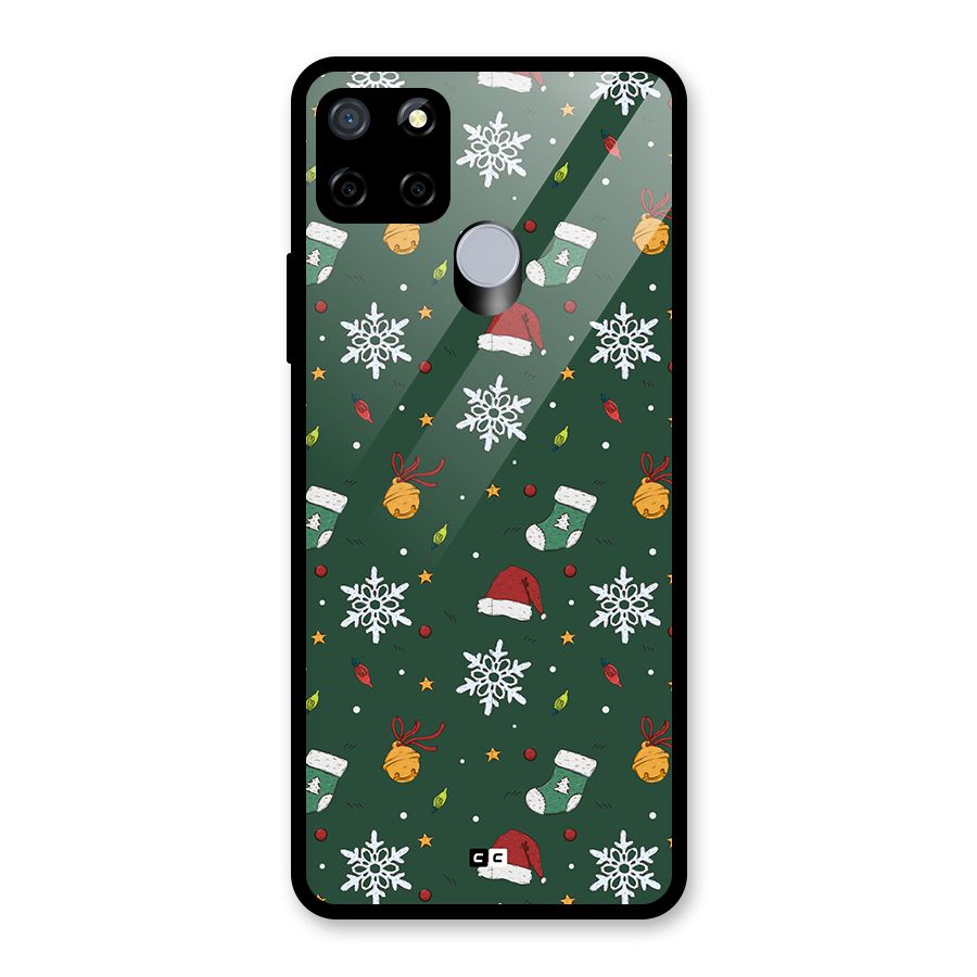 Christmas Call Glass Back Case for Realme Narzo 20