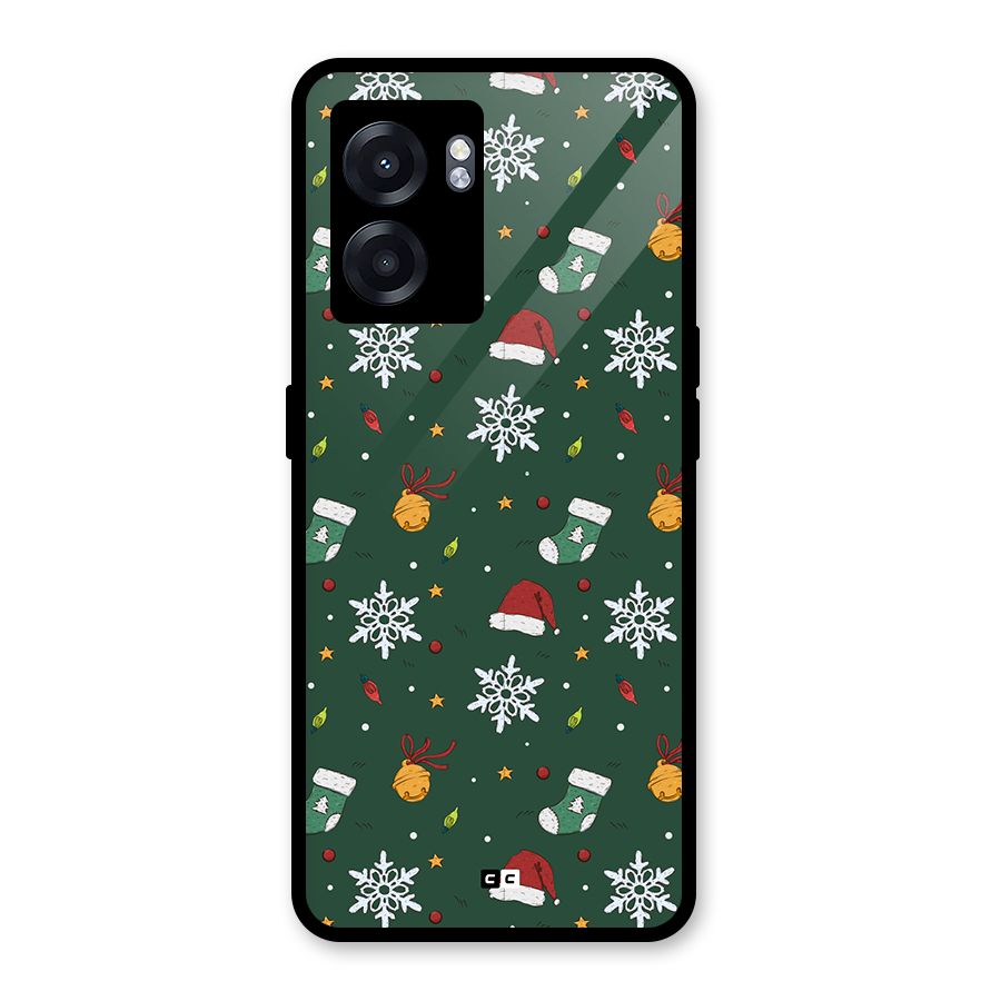 Christmas Call Glass Back Case for Realme Narzo 50 5G