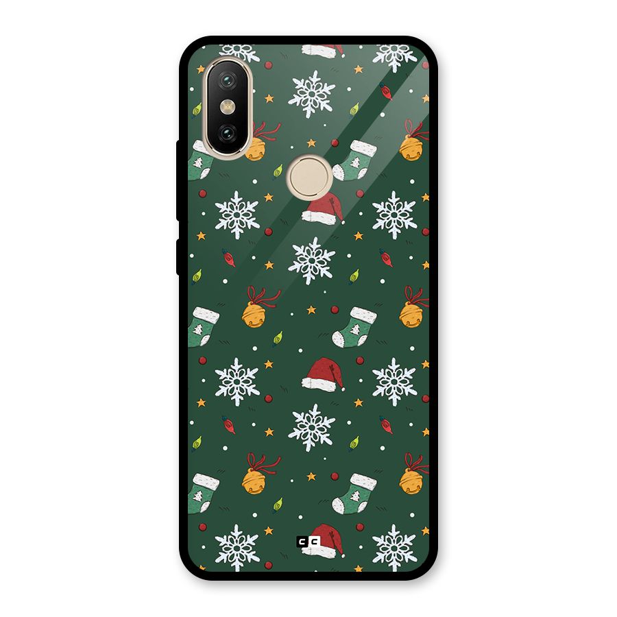 Christmas Call Glass Back Case for Redmi A2