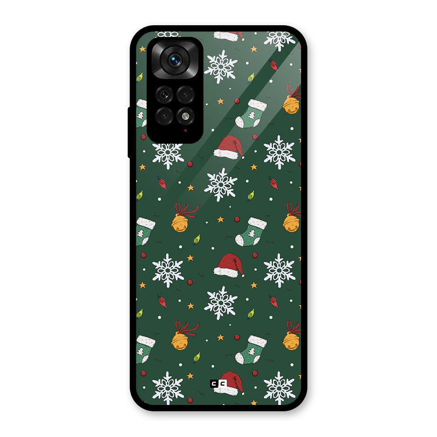 Christmas Call Glass Back Case for Redmi Note 11S