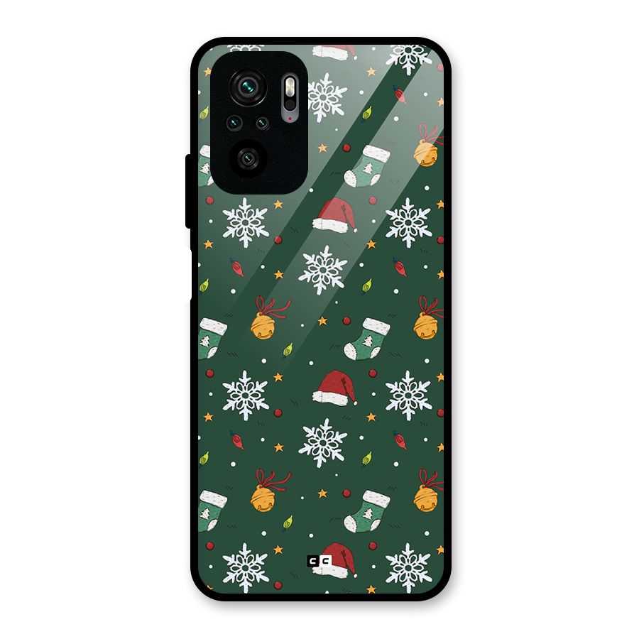 Christmas Call Glass Back Case for Redmi Note 11 SE