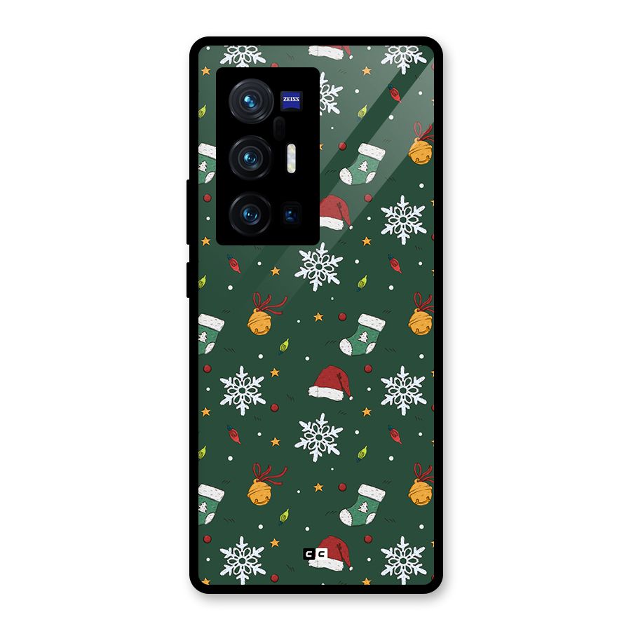 Christmas Call Glass Back Case for Vivo X70 Pro Plus
