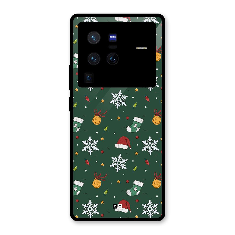 Christmas Call Glass Back Case for Vivo X80 Pro