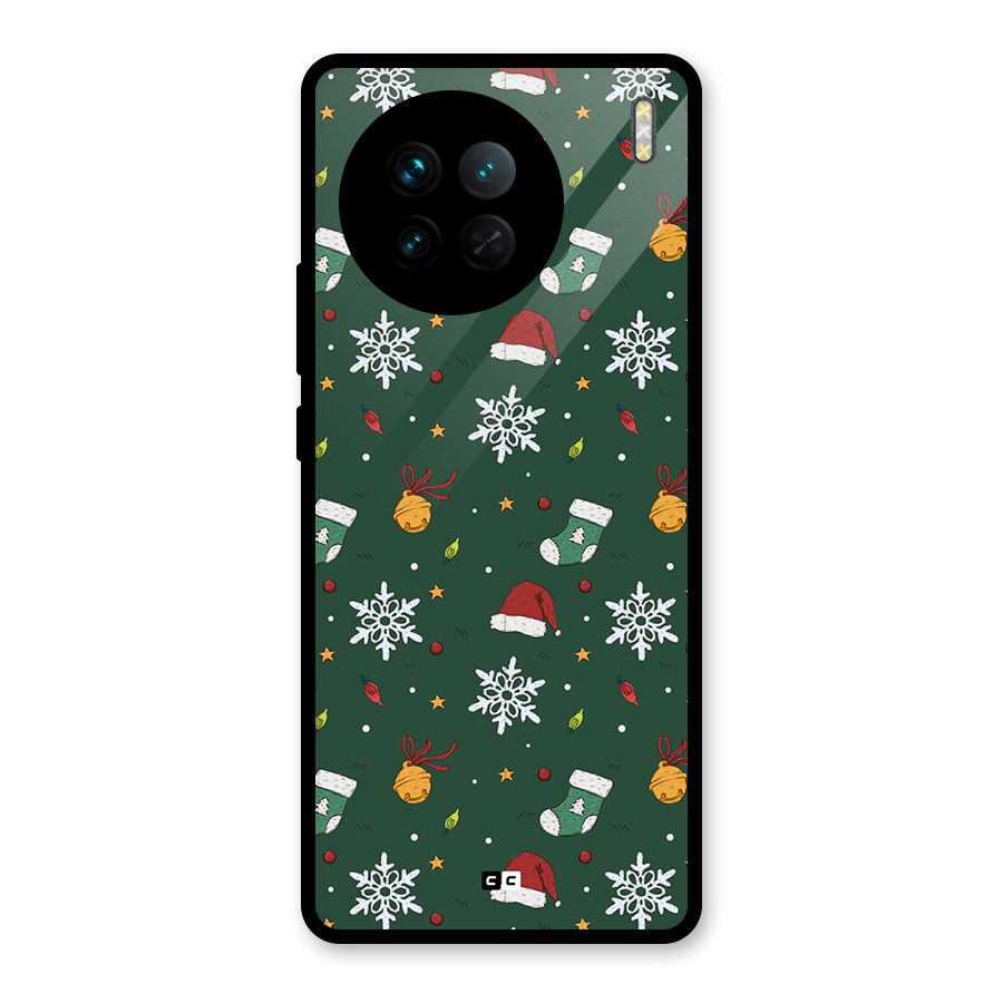 Christmas Call Glass Back Case for Vivo X90