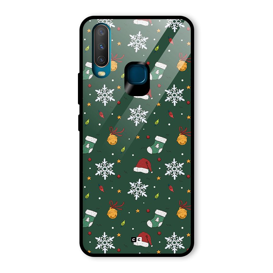 Christmas Call Glass Back Case for Vivo Y15