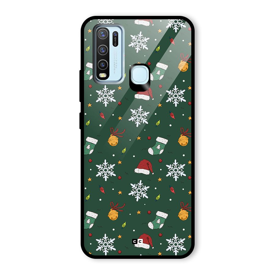 Christmas Call Glass Back Case for Vivo Y30
