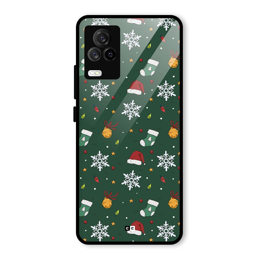 Christmas Call Glass Back Case for Vivo iQOO 7 Legend 5G