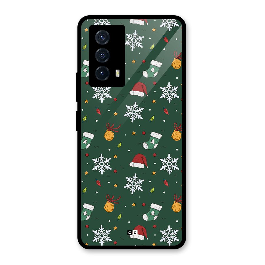 Christmas Call Glass Back Case for Vivo iQOO Z5