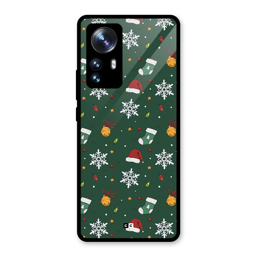 Christmas Call Glass Back Case for Xiaomi 12 Pro