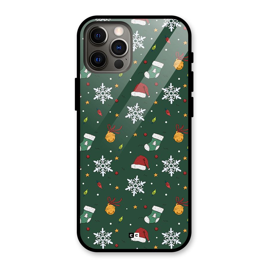 Christmas Call Glass Back Case for iPhone 12 Pro