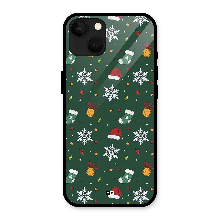 Christmas Call Glass Back Case for iPhone 13