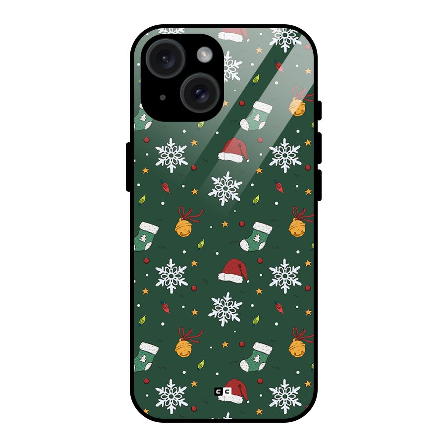 Christmas Call Glass Back Case for iPhone 15