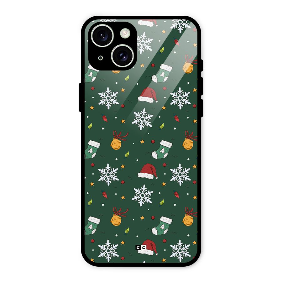 Christmas Call Glass Back Case for iPhone 15 Plus
