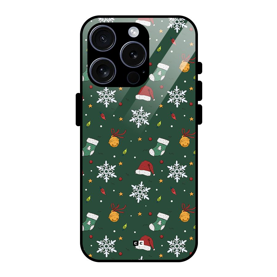 Christmas Call Glass Back Case for iPhone 15 Pro