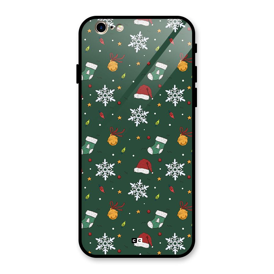 Christmas Call Glass Back Case for iPhone 6 6S
