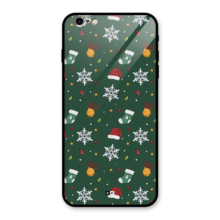 Christmas Call Glass Back Case for iPhone 6 Plus 6S Plus
