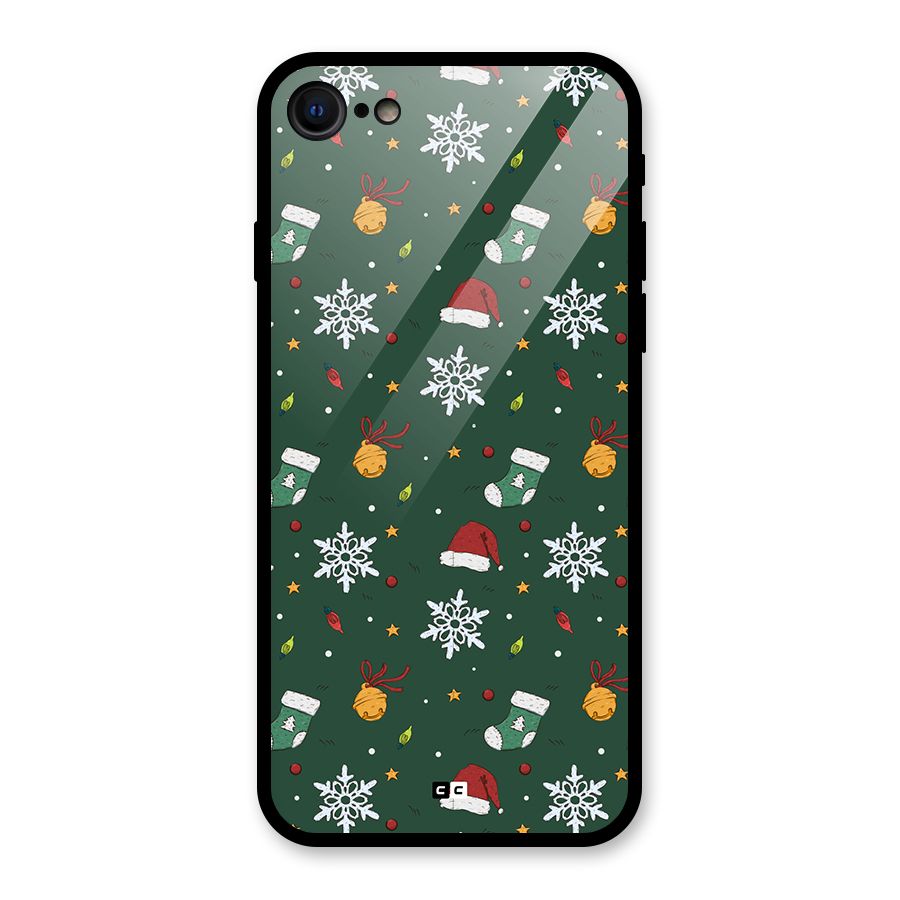 Christmas Call Glass Back Case for iPhone 7