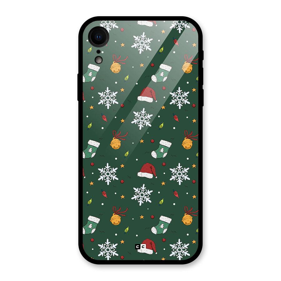Christmas Call Glass Back Case for iPhone XR
