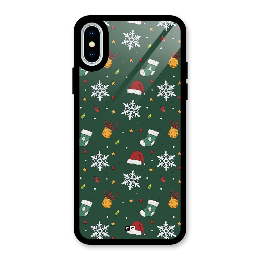 Christmas Call Glass Back Case for iPhone XS