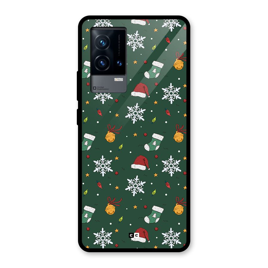 Christmas Call Glass Back Case for iQOO 9 5G